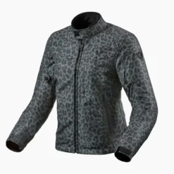 REV'IT! Jacket Shade H2O Ladies Leopard Dark Grey