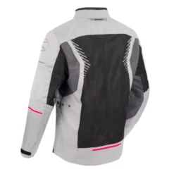 Bering Jacket Bakundu Grey Black Red -Helstons Winkel bering jacket bakundu grey black red 2