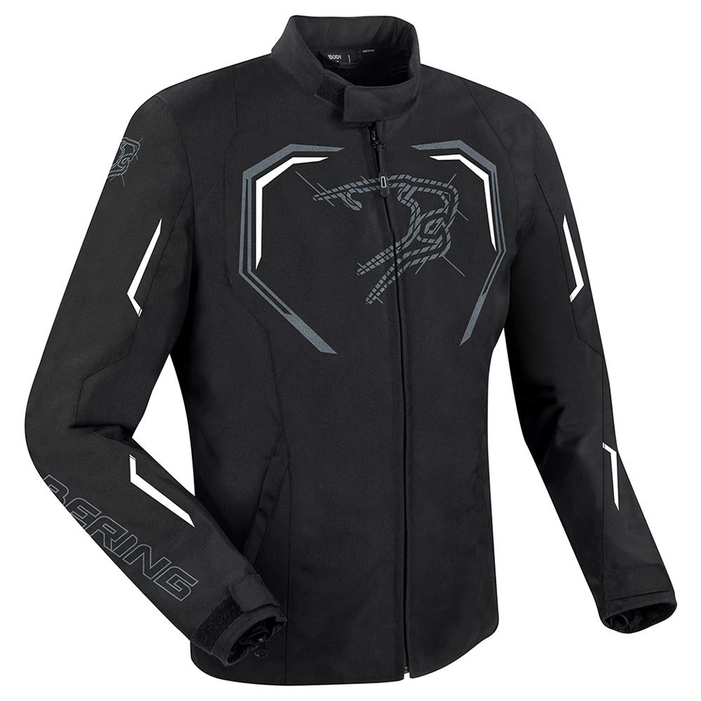 Bering Jacket Dundy Black White 1 Bering Jacket Dundy Black White