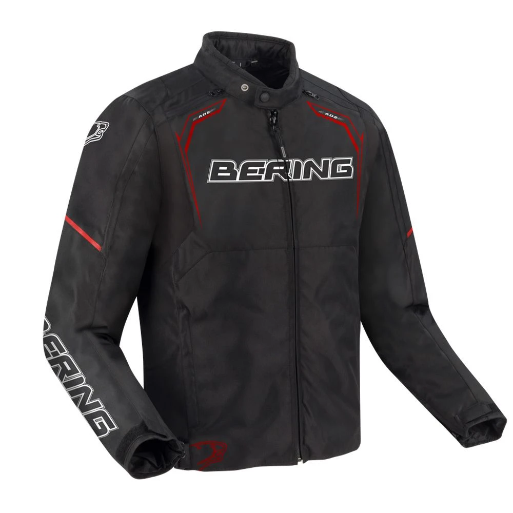 Bering Sweek Black White Red Jacket 2 Bering Sweek Black White Red Jacket - Afbeelding 2
