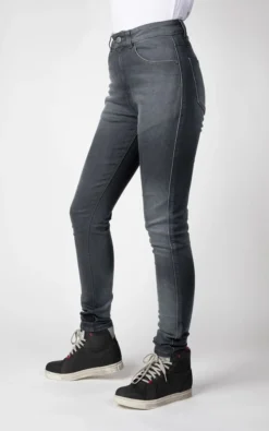 Bull-It Jeans Elara Lady Grey Slim Short -Helstons Winkel bull it jeans elara lady grey slim 1 2