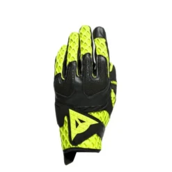 Dainese Air-Maze Unisex Zwart Fluo Geel -Helstons Winkel dainese air maze unisex black red motorcycle gloves 1 1