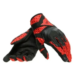 Dainese Air-Maze Unisex Zwart Rood -Helstons Winkel dainese air maze unisex black red motorcycle gloves 5