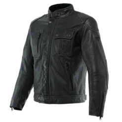 Dainese Atlas Leather Jacket Black -Helstons Winkel dainese atlas leather jacket black 1