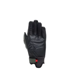 Dainese Karakum Ergo-Tek Gloves Black Army Green -Helstons Winkel dainese karakum ergo tek gloves black army grren 4
