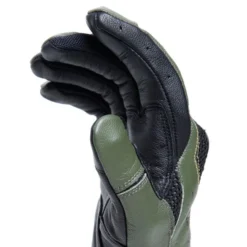Dainese Karakum Ergo-Tek Gloves Black Army Green -Helstons Winkel dainese karakum ergo tek gloves black army grren 7