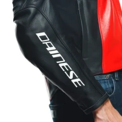 Dainese Racing 4 Leather Jacket Lava Red Black -Helstons Winkel dainese racing 4 leather jacket lava red black 5
