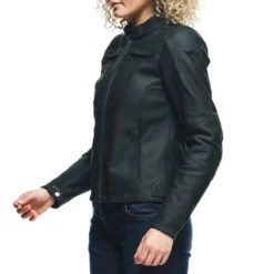 Dainese Razon 2 Lady Leather Jacket Black -Helstons Winkel dainese razon 2 lady leather jacket black 3