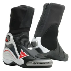 Dainese Axial D1 Zwart Wit Lava Rood