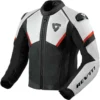 REV'IT! Jacket Matador Black Neon Red