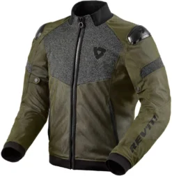 REV'IT! Jacket Action H2O Black Dark Green