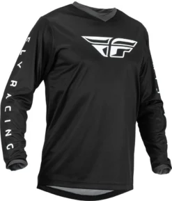 Fly Racing MX Jersey F-16 Black White