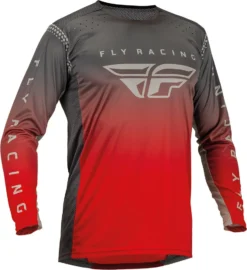 Fly Racing MX Jersey Lite Red Grey