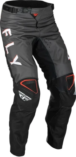 Fly Racing MX Pants Kinetic Kore Black Grey