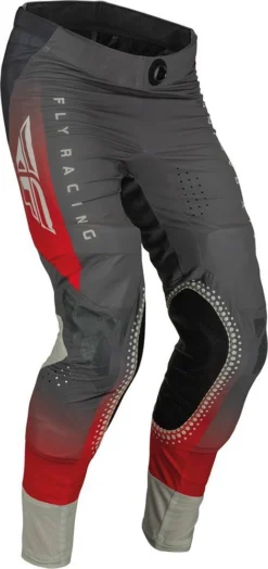 Fly Racing MX Pants Lite Red Grey