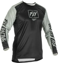 FLY Racing Lite Jersey Black Grey