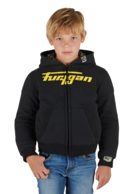 Furygan Luxio Kid Black-Yellow Fluo