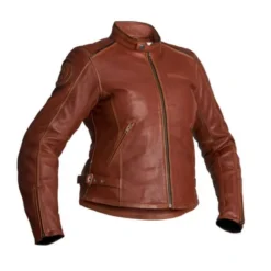 Halvarssons Leather Jacket Nyvall Women Cognac