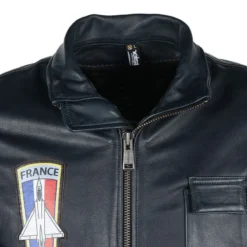 Helstons AERONEF Cuir Rag Blue -Helstons Winkel helstons aeronef cuir rag blue 3