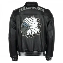 Helstons CHEYENNE Cuir Rag Black