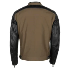 Helstons CRUISER Cuir-Tissu Nylon Kaki -Helstons Winkel helstons cruiser cuir tissu nylon kaki 4