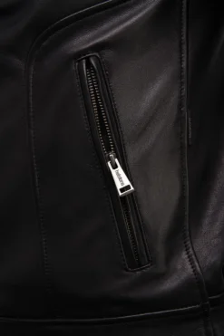 Helstons Elron Leather Rag Black -Helstons Winkel helstons elron leather rag black 4