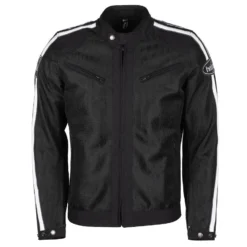 Helstons Pace Air Mesh Fabric Black White Grey Jacket -Helstons Winkel helstons pace air mesh fabric black white grey jacket 2