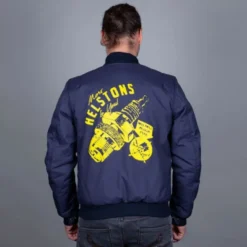 Helstons Sparks Fabrics Blue Jacket -Helstons Winkel helstons sparks fabrics blue jacket 2