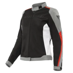 Dainese Hydraflux 2 Air Lady D-Dry Jacket Black Charcoal Gray Lava Red
