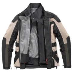 Spidi Insideout Laminated Black Motorcycle Jacket -Helstons Winkel insideout x95 026 under the jacket