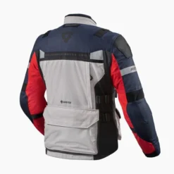 REV'IT! Jacket Defender 3 GTX Red Blue -Helstons Winkel jacket defender 3 gtx red blue back