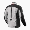 REV'IT! Sand 4 H2O Silver Black Motorcycle Jacket