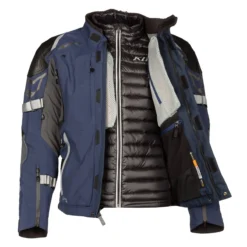 Klim Kodiak Jacket Navy Blue – Monument Gray -Helstons Winkel klim kodiak jacket navy blue monument gray9