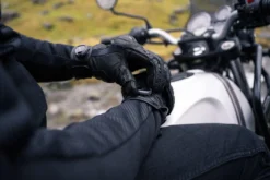 Knox Orsa Leder Zwart MKII -Helstons Winkel knox orsa leather black mkii motorcycle gloves 5