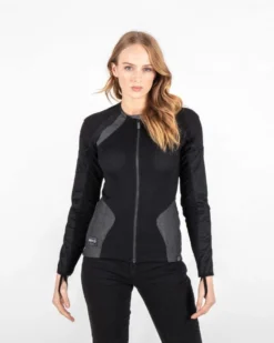 Knox Urbane Pro MK2 Women's Black Black Denim -Helstons Winkel knox urbane pro mk2 women s black black denim 1