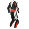 Dainese Laguna Seca 5 Zwart Wit Fluo Rood 1 Piece