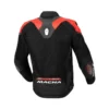 Macna Novic Black Red Jackets Textile Summer