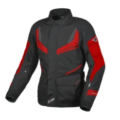 Macna Rancher Dames Black Red Jackets Textile Waterproof Ladies