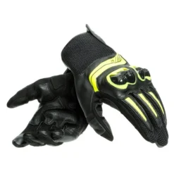 Dainese Mig 3 Unisex Zwart Fluo Geel -Helstons Winkel mig 3 unisex gloves 4