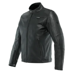 Dainese Mike 3 Leather Jacket Black