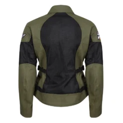 Motogirl Jodie Mesh Jacket Khaki Green -Helstons Winkel motogirl jodie mesh jacket khaki green 2 1
