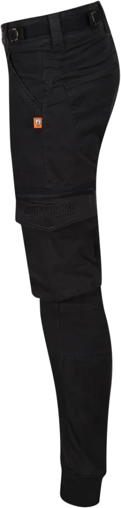 Motogirl Lara Cargo Black