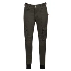 Motogirl Lara Cargo Olive Green Trousers