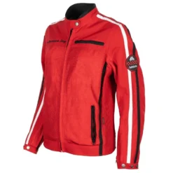 Helstons Queen Tissu Mesh Red Jacket -Helstons Winkel queenmesh rouge 1