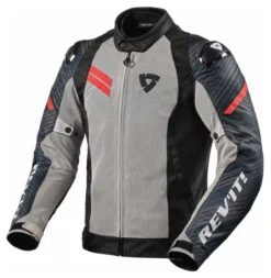 REV'IT! Jacket Apex Air H2O Black Neon Red