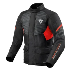 REV'IT! Jacket Duke H2O Black Red