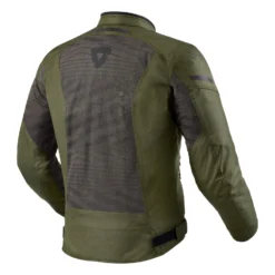 REV'IT! Jacket Torque 2 H2O Black Dark Green