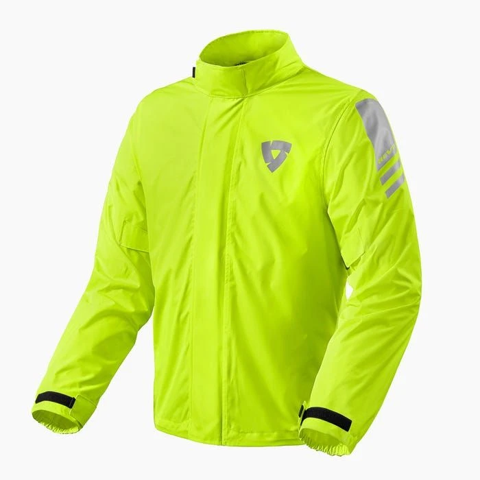 REV'IT! Rain Jacket Cyclone 3 H2O Neon Yellow 2 REV'IT! Rain Jacket Cyclone 3 H2O Neon Yellow - Afbeelding 2