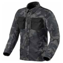 REV'IT! Overshirt Tracer Air 2 Camo Dark Grey