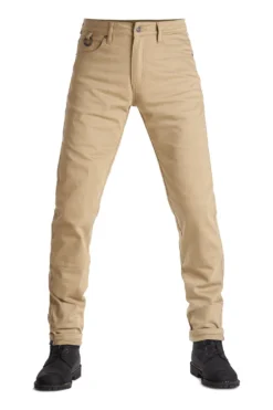Pando Moto Robby Cor 03 Motorcycle Jeans Men'S Slim-Fit Cordura Camel
